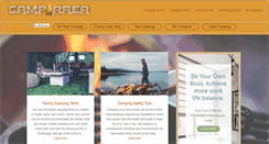 Desktop Screenshot of camparea.com